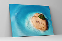 Obraz Help Stroskotanec  zs1347